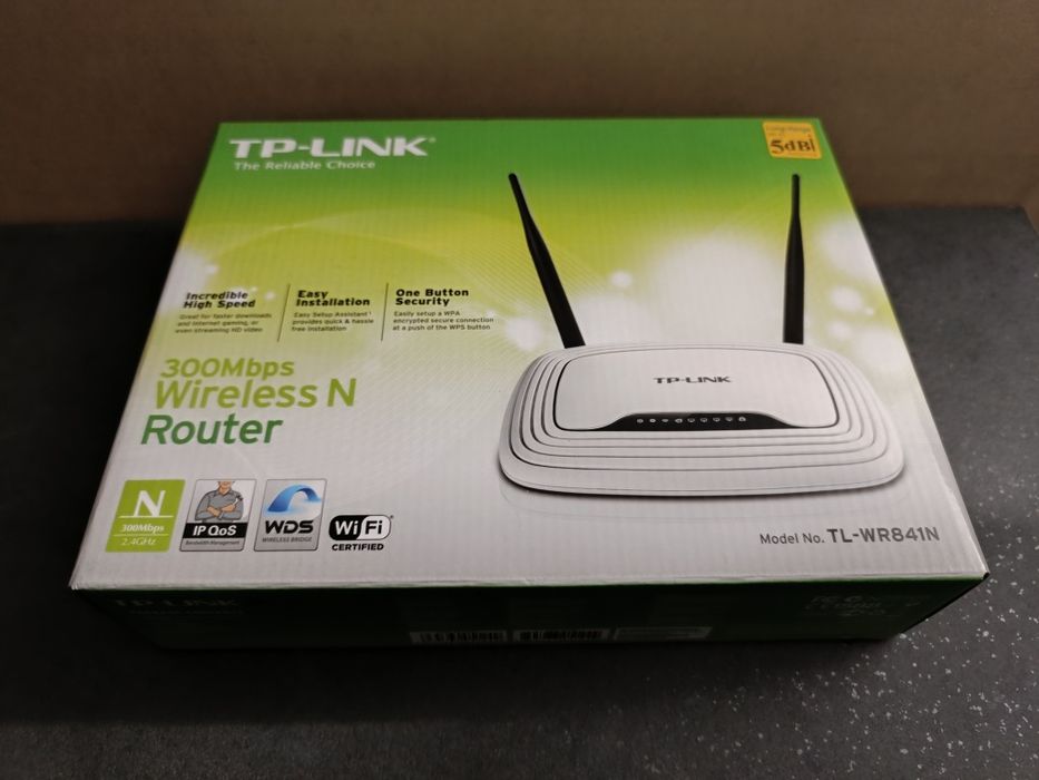 Router TP-LINK TL-WR841N komplet