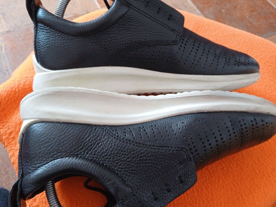 ECCO 39 sneakersy sportowe skóra naturalna