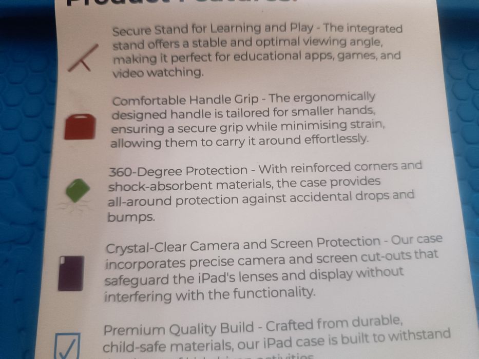 Дитячий протиударний чохол iPad 10.2"