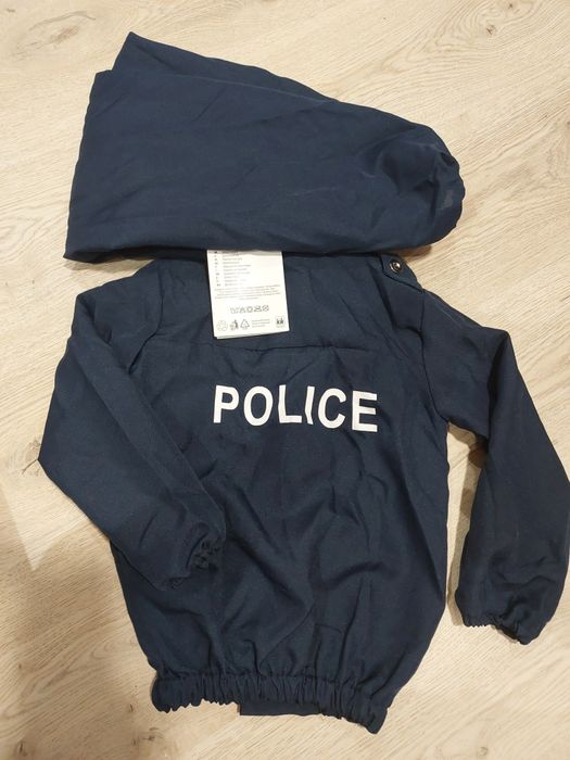 Strój policjanta+czapka karnawałowa, 104