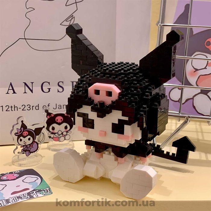 Конструктор Kuromi куромі Hello Kitty хелоу кіті Лего для дитини