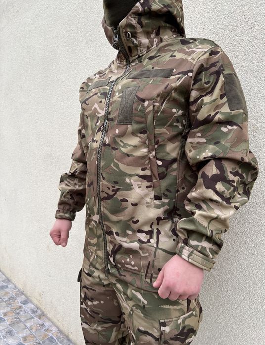 Куртка мультикам софт шелл тактична куртка мультимкам soft shell