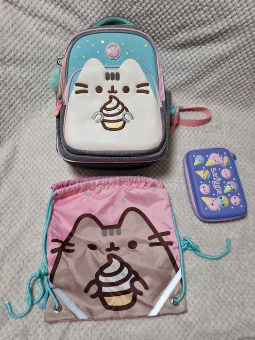Рюкзак школьный Yes  Pusheen