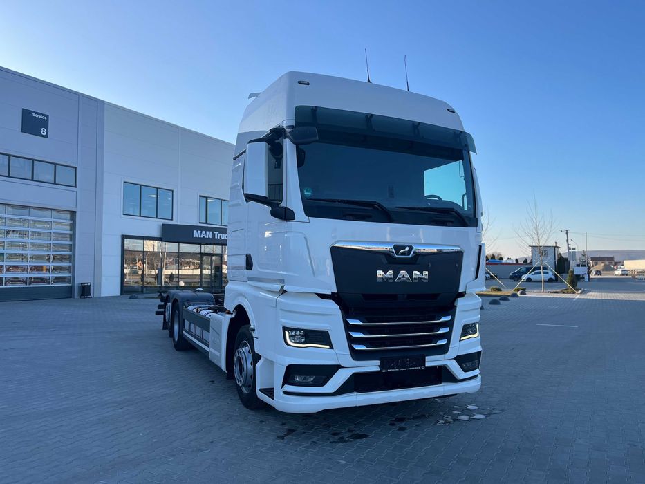 MAN TGX 26.510 6X2-2 LL CH шасі БДФ (BDF) 2022 Контейнеровіз