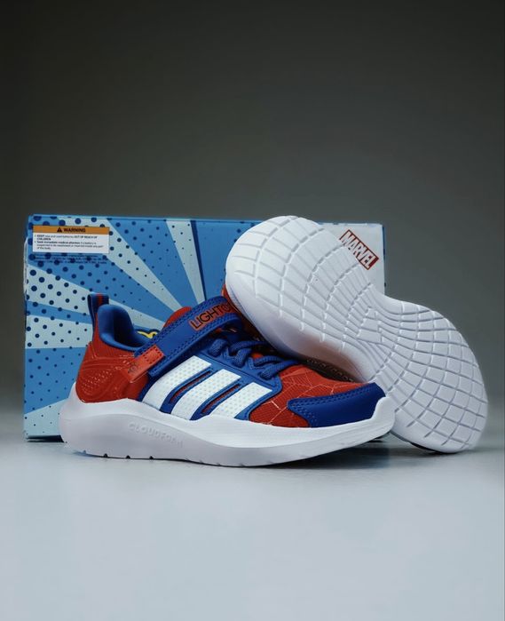 adidas Marvel Lightorama Spider-Man  кросівки для хлопчика  ( Світяться ! )