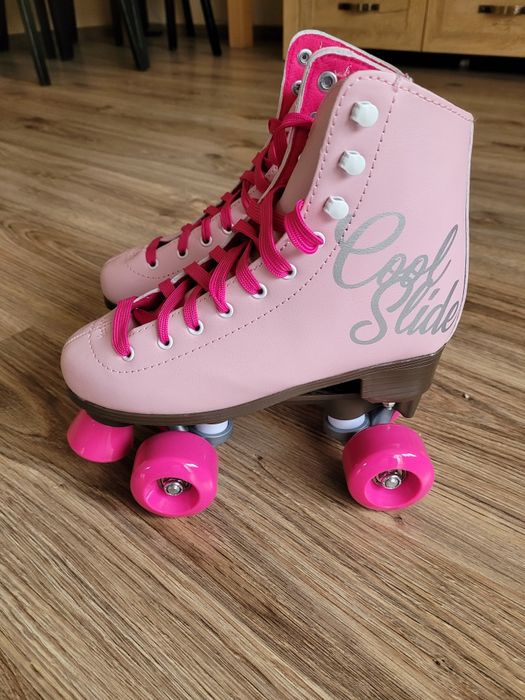 Wrotki Coolslide różowe rozmiar 36