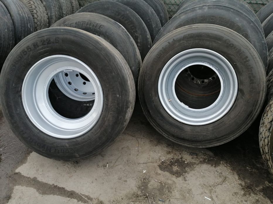 Koła 6 otworów d47 17,5. 19,5. 22,5 przyczepa D47