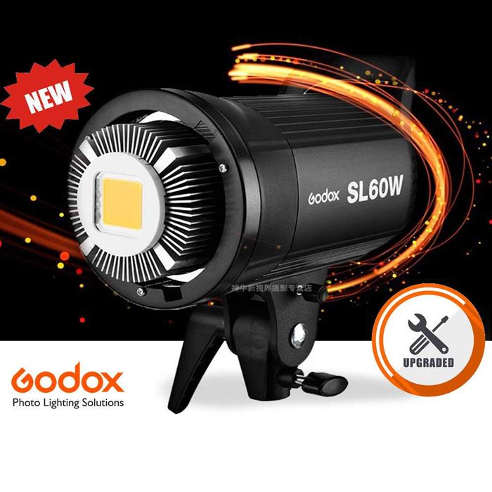 Godox комплект постійного LED світла: SL60W + октобокс з сотами 95см