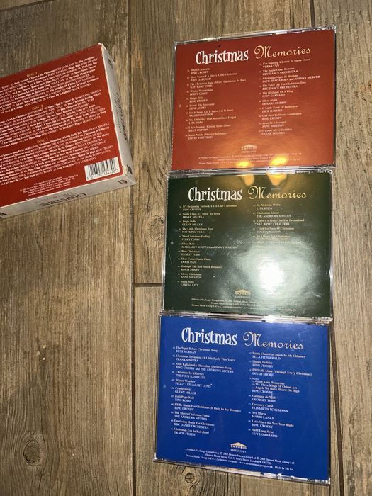 Christmas Memories 3 płyty CD box oryginalny stan bdb