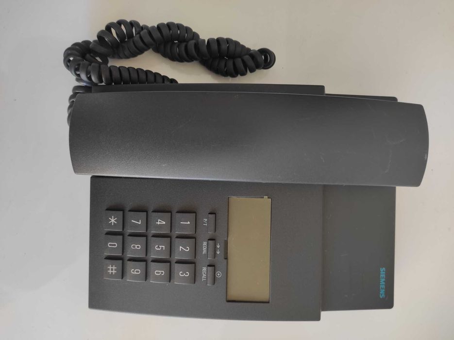 Telefone teclas preto