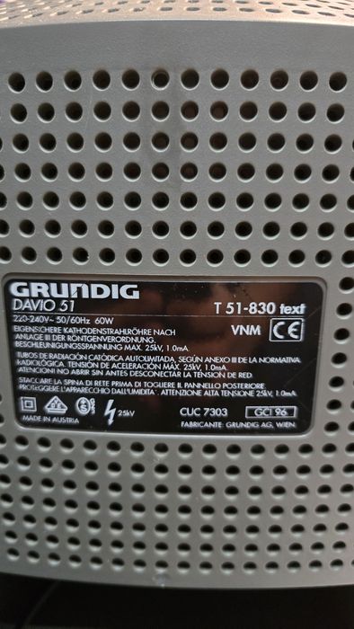 Vendo Tv Crt Grundig