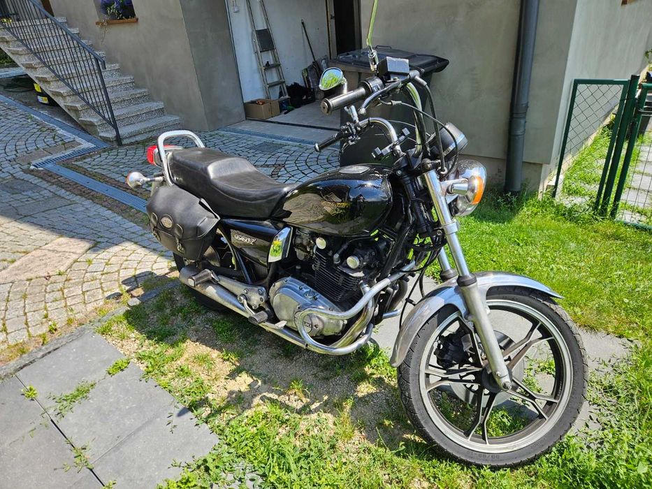 Suzuki GS 450 L po serwisie nowe opony, akumulator, olej