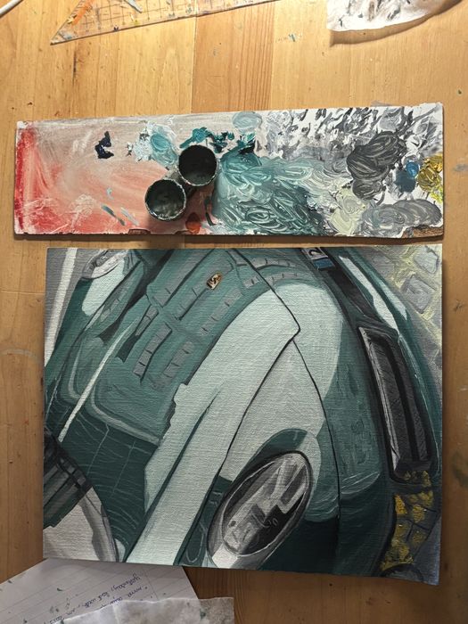 Pintura Porsche Original