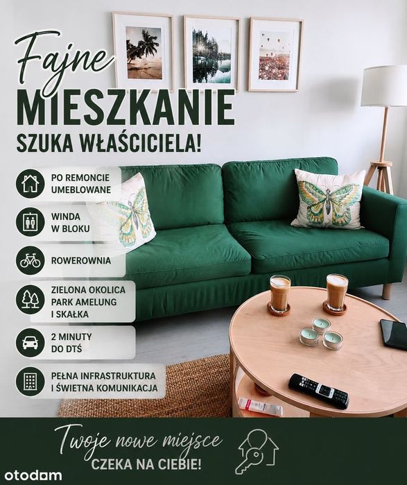 Umeblowane i po remoncie, 3 pokoje, Chorzów - Amelung (REZERWACJA)