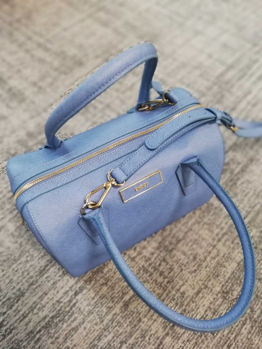 Mala estilo "Bowling" Azul DKNY