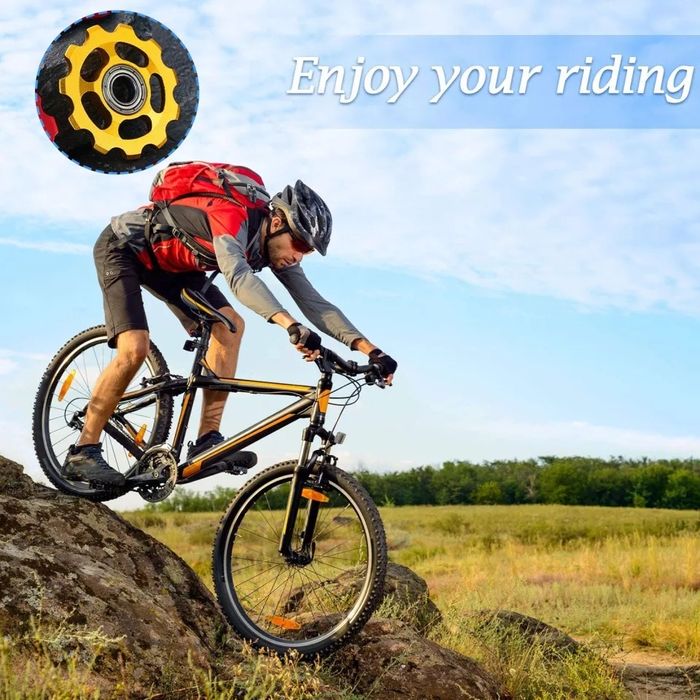 Ролики алюминий промы задней перекидки/переключателя/неопрен защита п ...