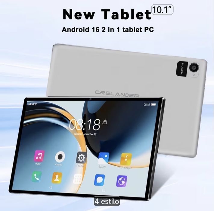 Tablet Android 16' novo na caixa