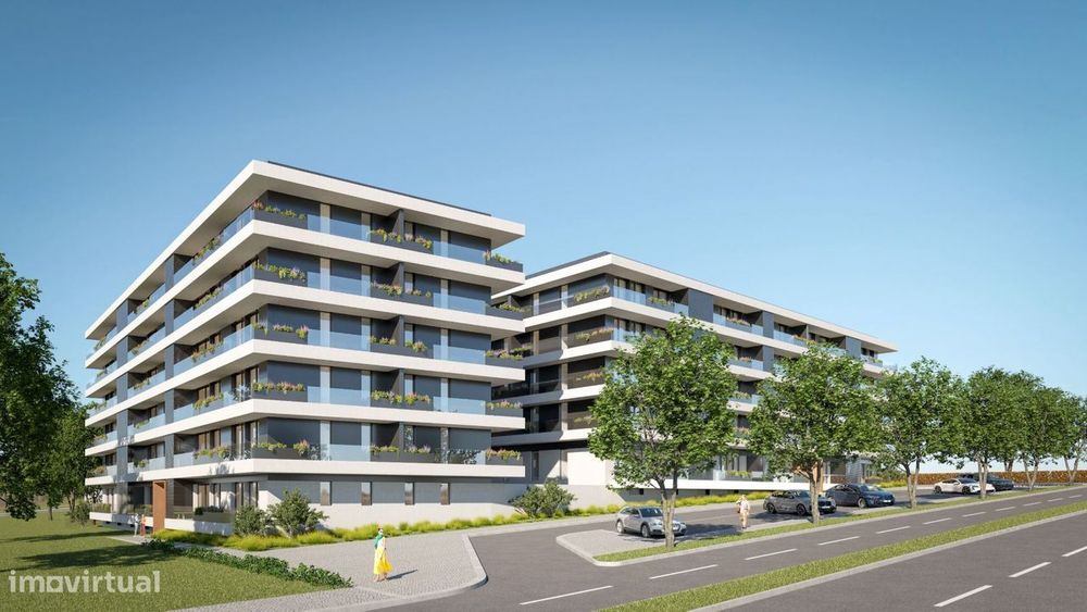 Apartamento T1, novo, em Fânzeres