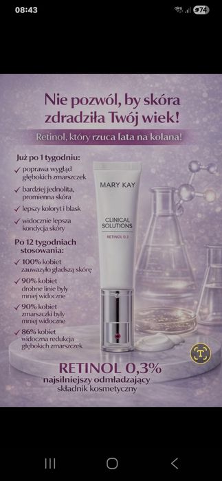 Retinol 0,3 zmarszczki