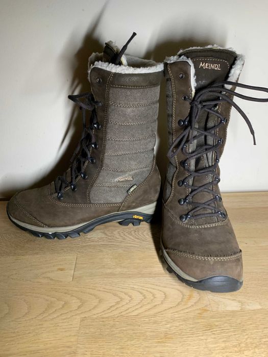 Damskie buty zimowe Meindl rozmiar 38-39 25,5 jak nowe Vibram GORETEX