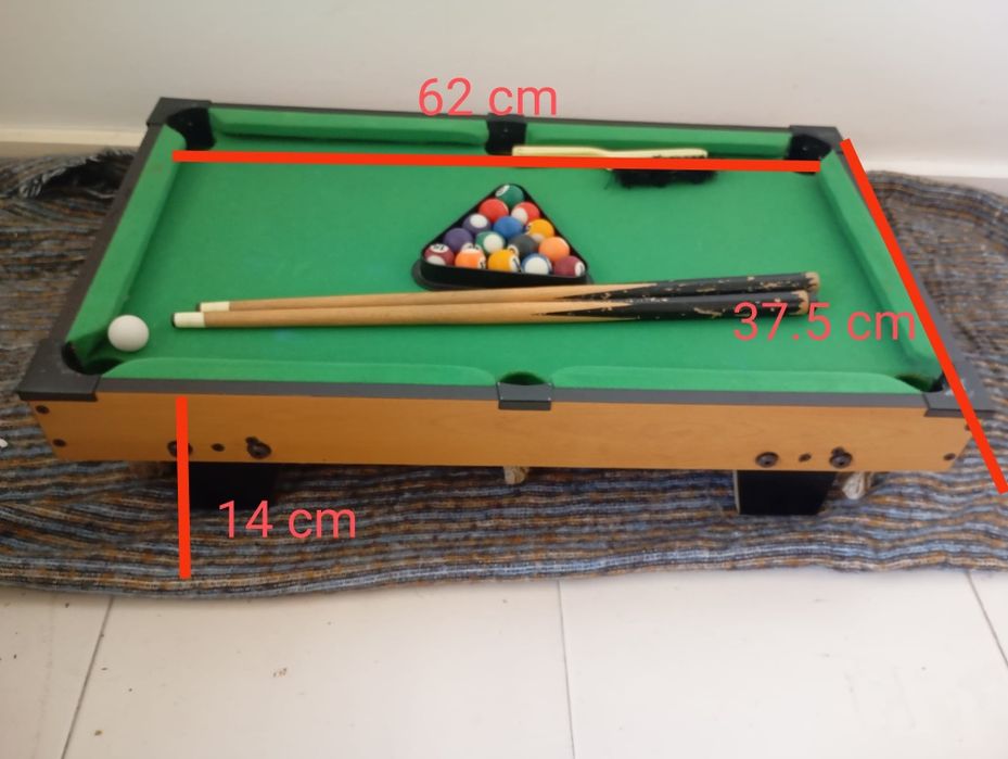 Mini mesa de snooker