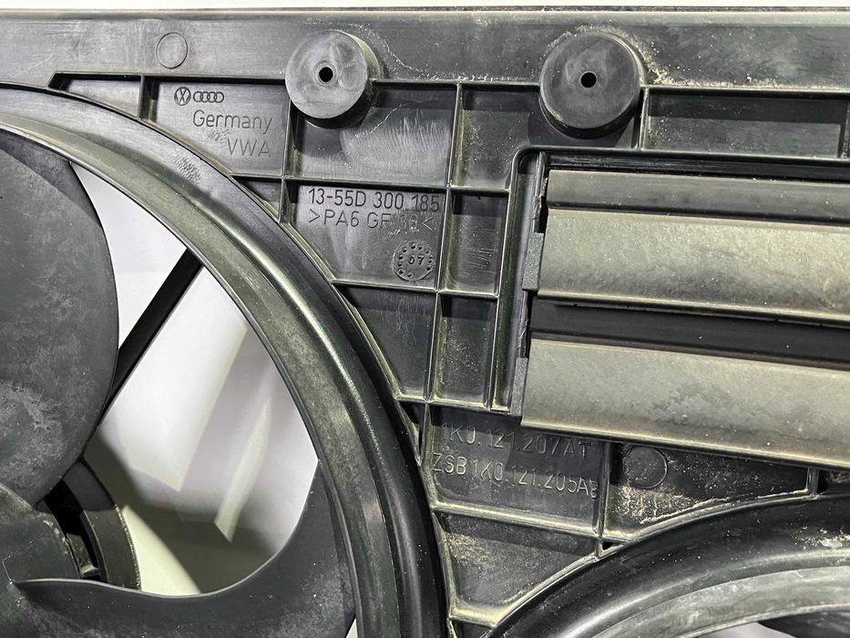 вентилятор пассат б6 б7 сс Golf 5 Touran вентилятор радиатора шкода а5