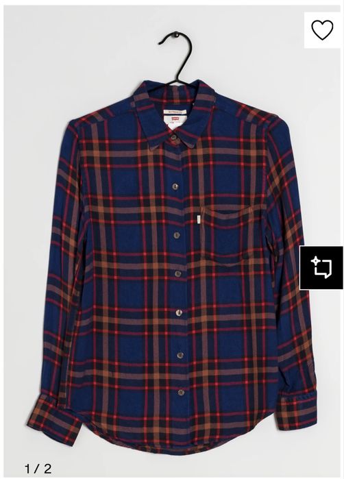 LEVIS жіноча сорочка в клітинку