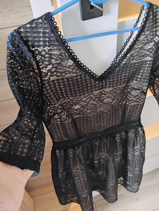 Sukienka damska koronka elegancka wesele sylwester święta