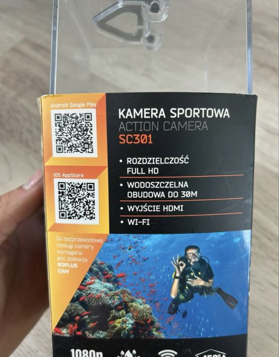 kamera sportowa typu gopro s-line