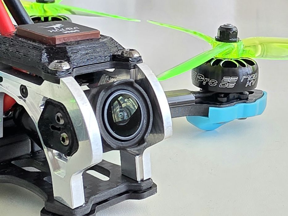 FPV дрон (квадрокоптер) Mark-5 DC O3 Air Unit, ELRS GPS, Цифра DJI O3 або DJI O4 Pro
