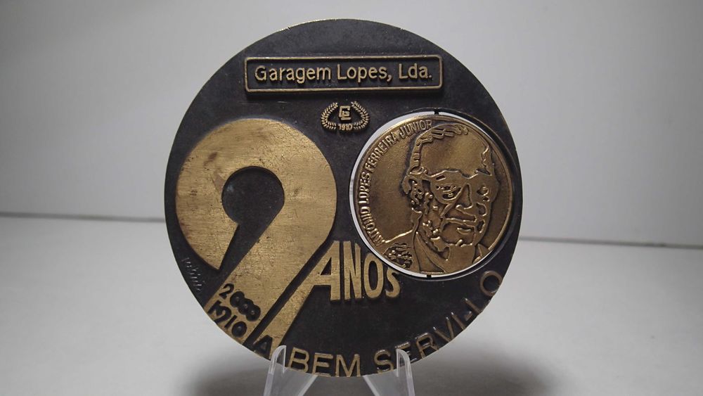 Medalha de Bronze da Garagem Lopes / Ford