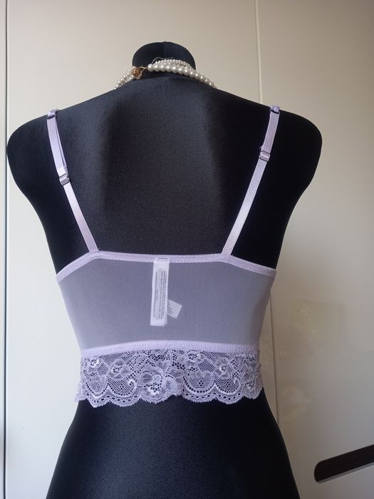 Gorset biustonosz Primark 70 A koronka