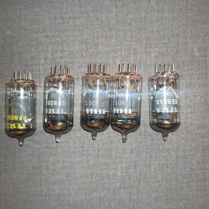 Zestaw lamp elektronowych EF 806S - 5 szt.