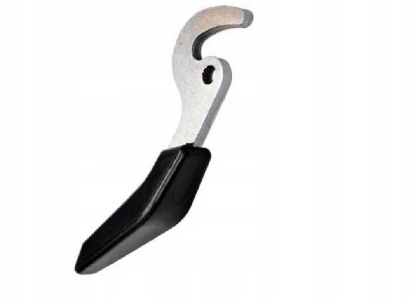 OKAZJA | RĄCZKA rękojeść KLAMKA Uchwyt DO DRZWICZEK kotła pieca czarny