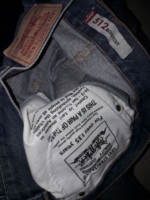 Dżinsy męskie m Levis