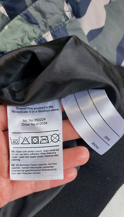 Kurtka chłopięca bomberka Warp 152/158/164 moro