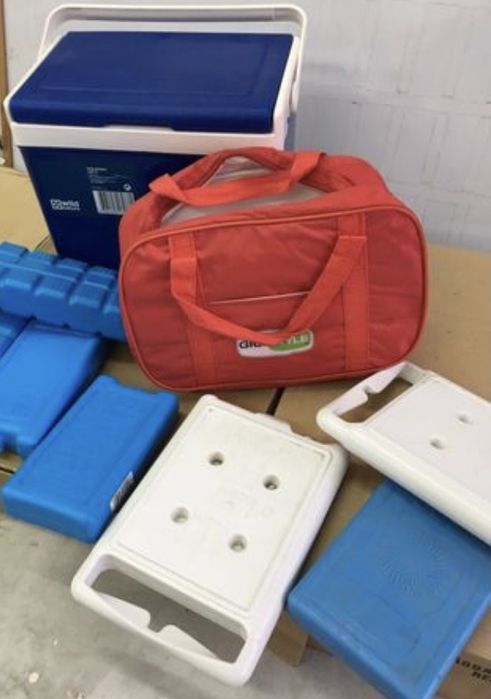 Arca Geladeira térmica caixa praia piquenique + gelo