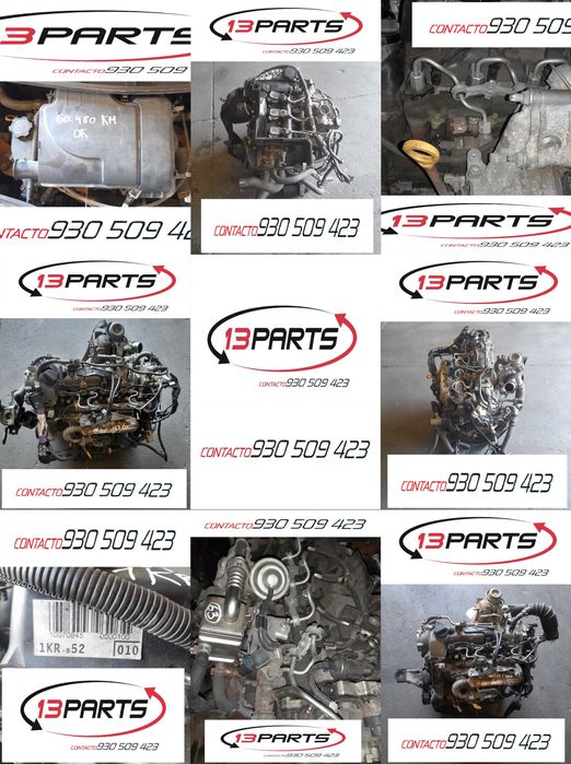 Diversos Motores Toyota 1.4 D4D + 2.0 D4D + 2.2 D4D + 1.0 VVTi