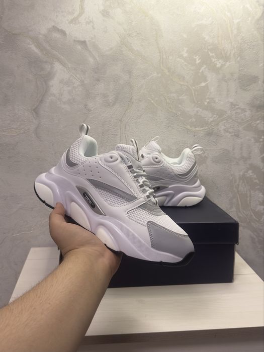 Dior B22 Кросівки Dior B22 Shoes Dior Drill Drip Білі White