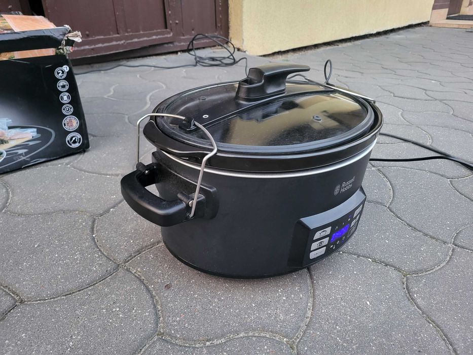 Wolnowar 3w1 Russell Hobbs Slow Cooker 6,5l Slow Cooker Sous Vide 350w