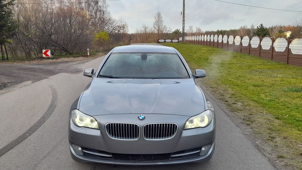 Bmw 520d f10 Automat Bi xenon Skóra Nawigacja po serwisie