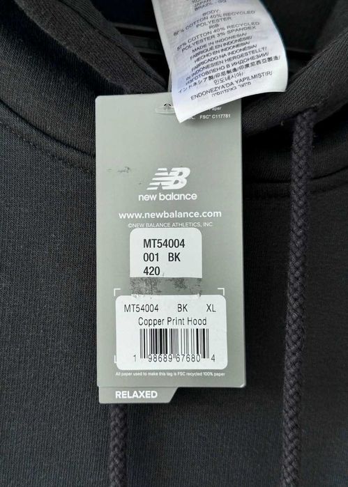 New balance худі Оверсайз оригінал XL