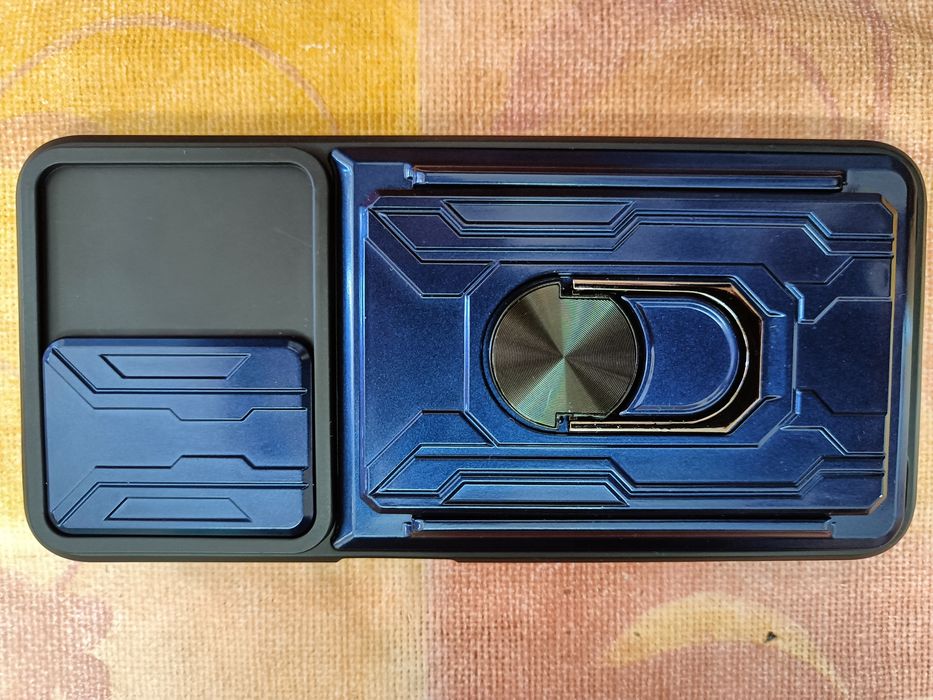 Capa OPPO A77 A57 A79 A78 A58 A38 A18 A98 5G azul escuro como novo