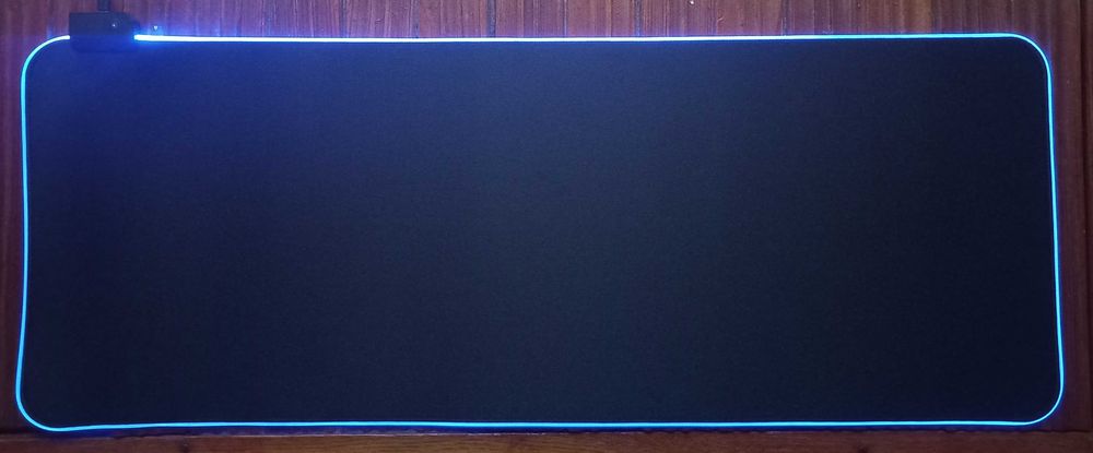 великий коврик для комп"ютера, ігрова поверхня RGB
