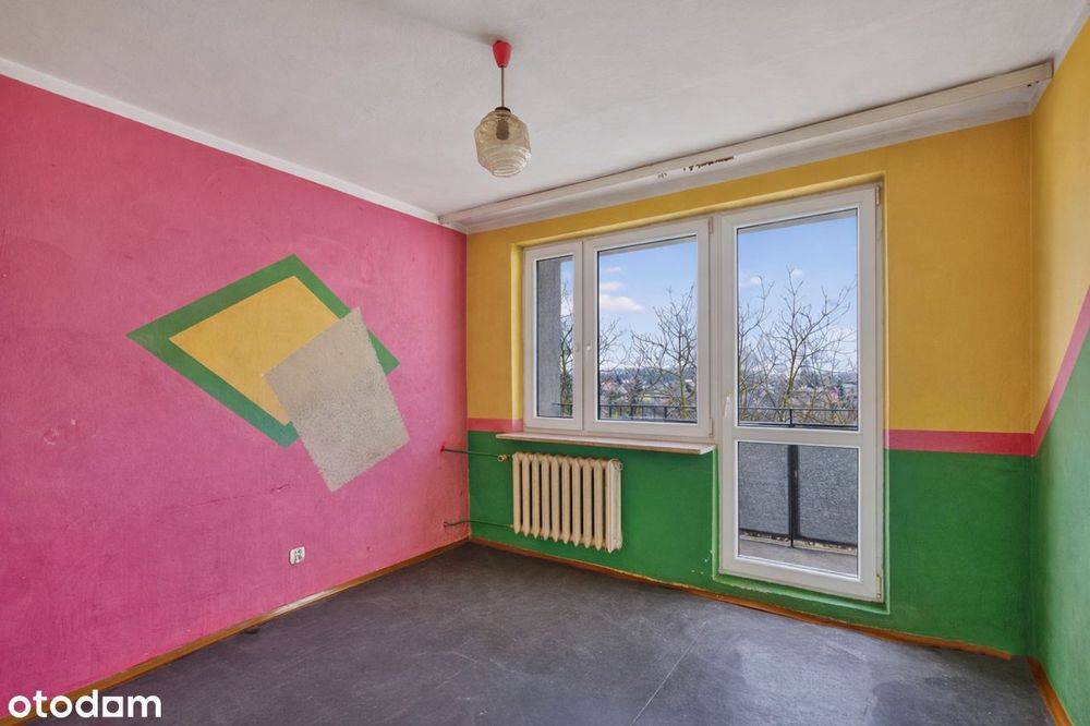 Mieszkanie 34,2 m² - dwustronne z loggią – 2 pokoje – Kąpielowa