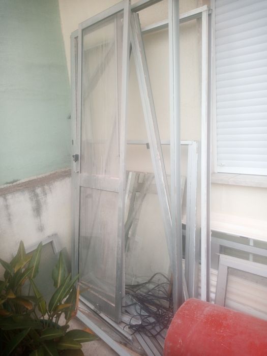 Janelas correr aluminio completas medidas diversas