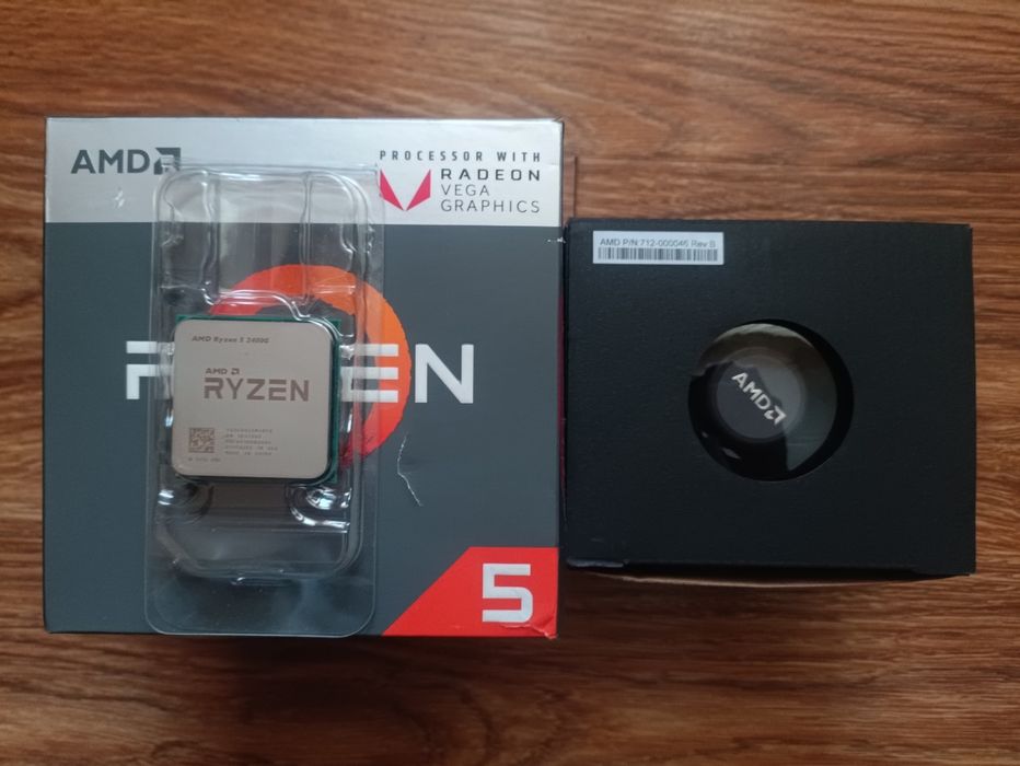 Ryzen 2400G+BOX Кулер sAM4