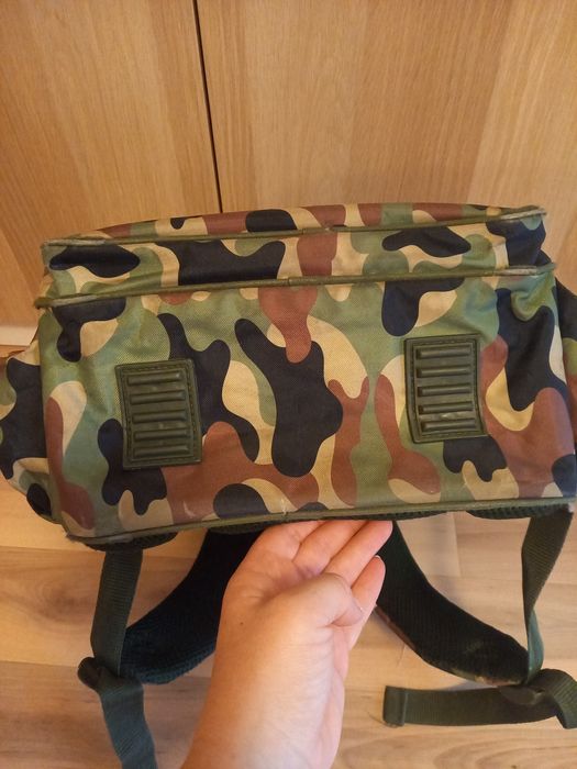 Tornister szkolny Future by BackUP dla chłopaka Moro Kamuflaż