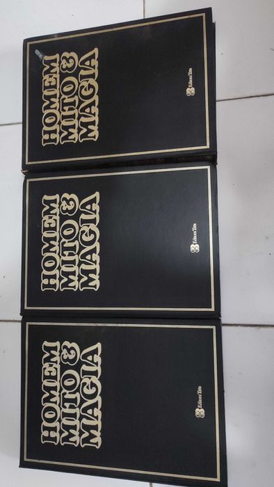 Homem Mito & Magia - 3 Volumes