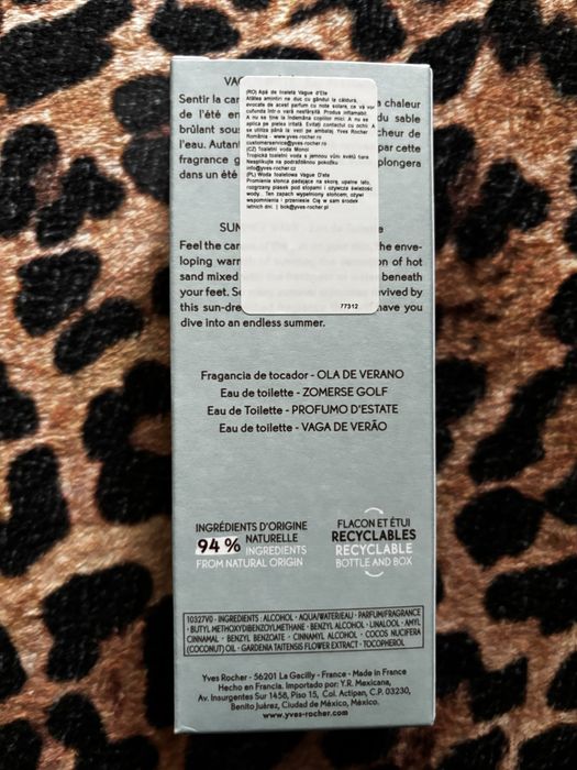 Woda toaletowa Yves Rocher 100
